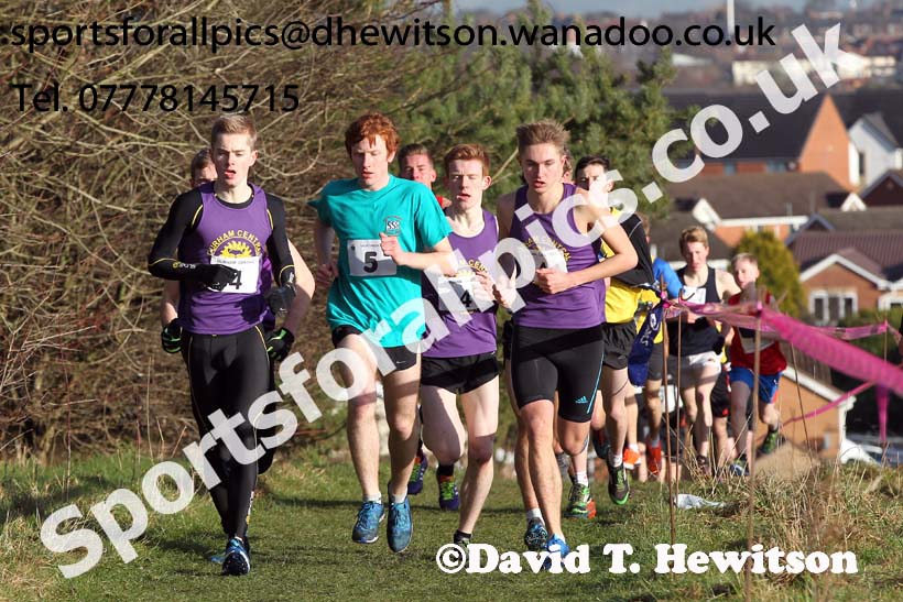 Durham Schools Cross Country, Meadowfield Leisure Centre, Meadowfield. Photo: David T. Hewitson/Sports for All Pics